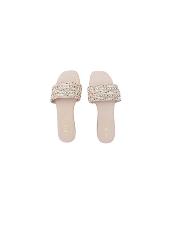 Silver ball women slide