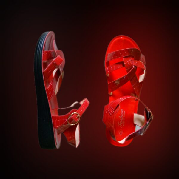 Heel covered sandals